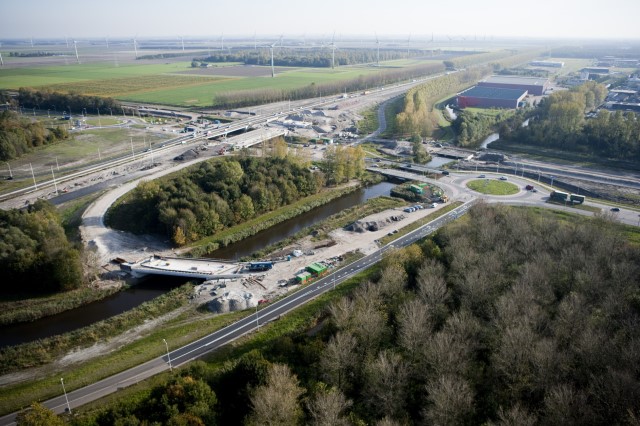 Houtribweg werkzaamheden