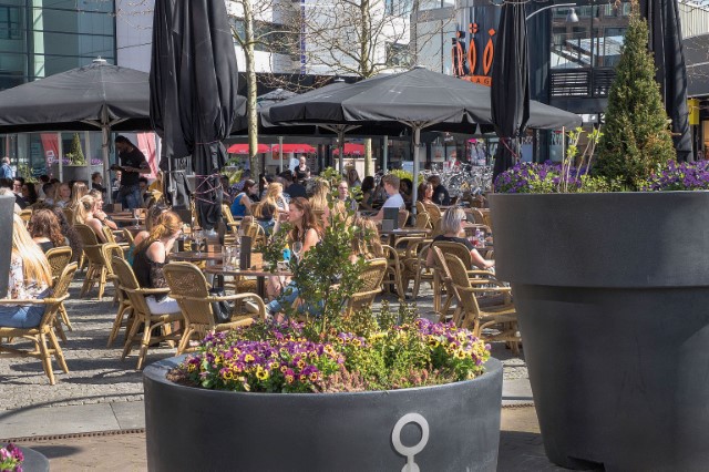 Stadshart terras Lelystad