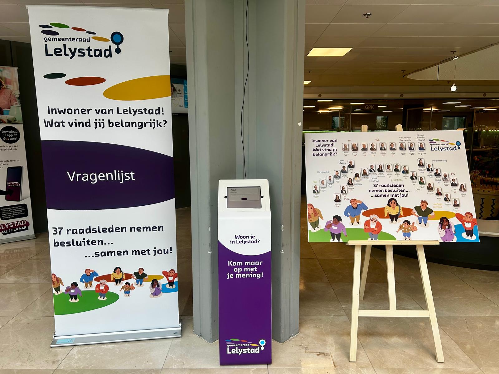 Enquête zuil onderzoek Burgerzaal