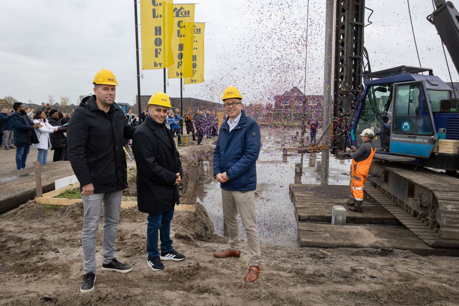 Eerste Paal project Airoh in Warande