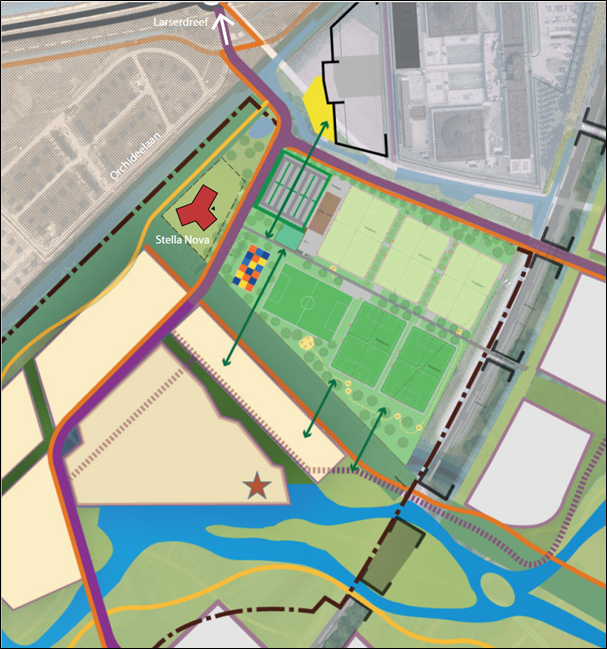 Locatie Stella Nova in Zuiderhage