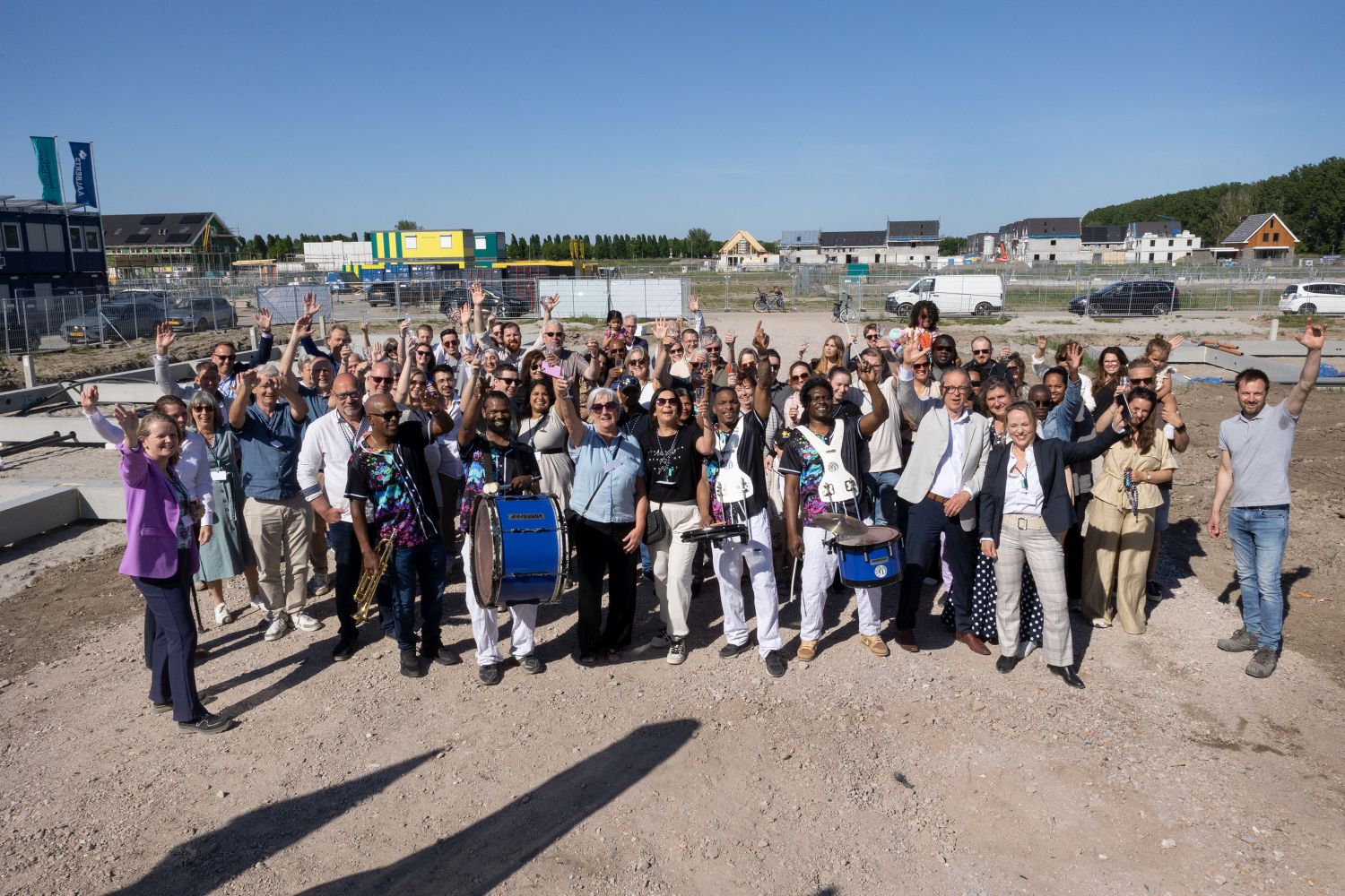 Bewoners nieuwbouwproject Nordlys in Warande