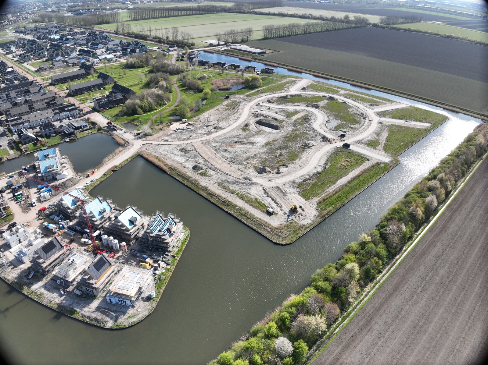 Luchtfoto De Elzen