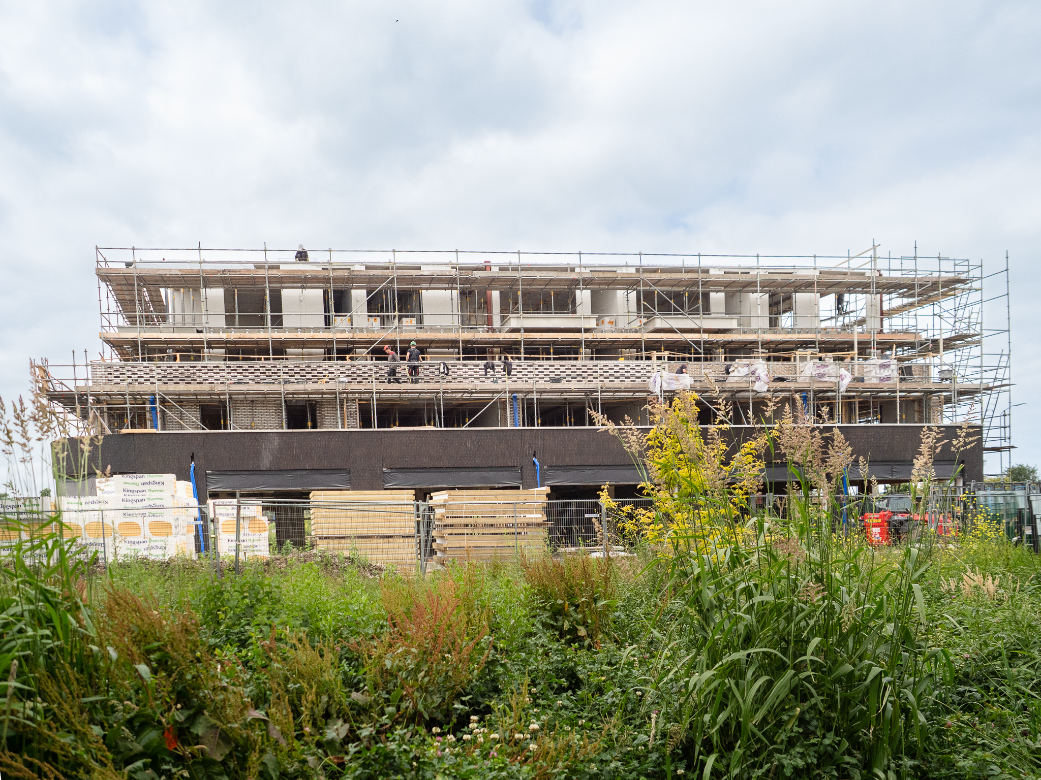 Bouw appartementencomplex Buteo Warande