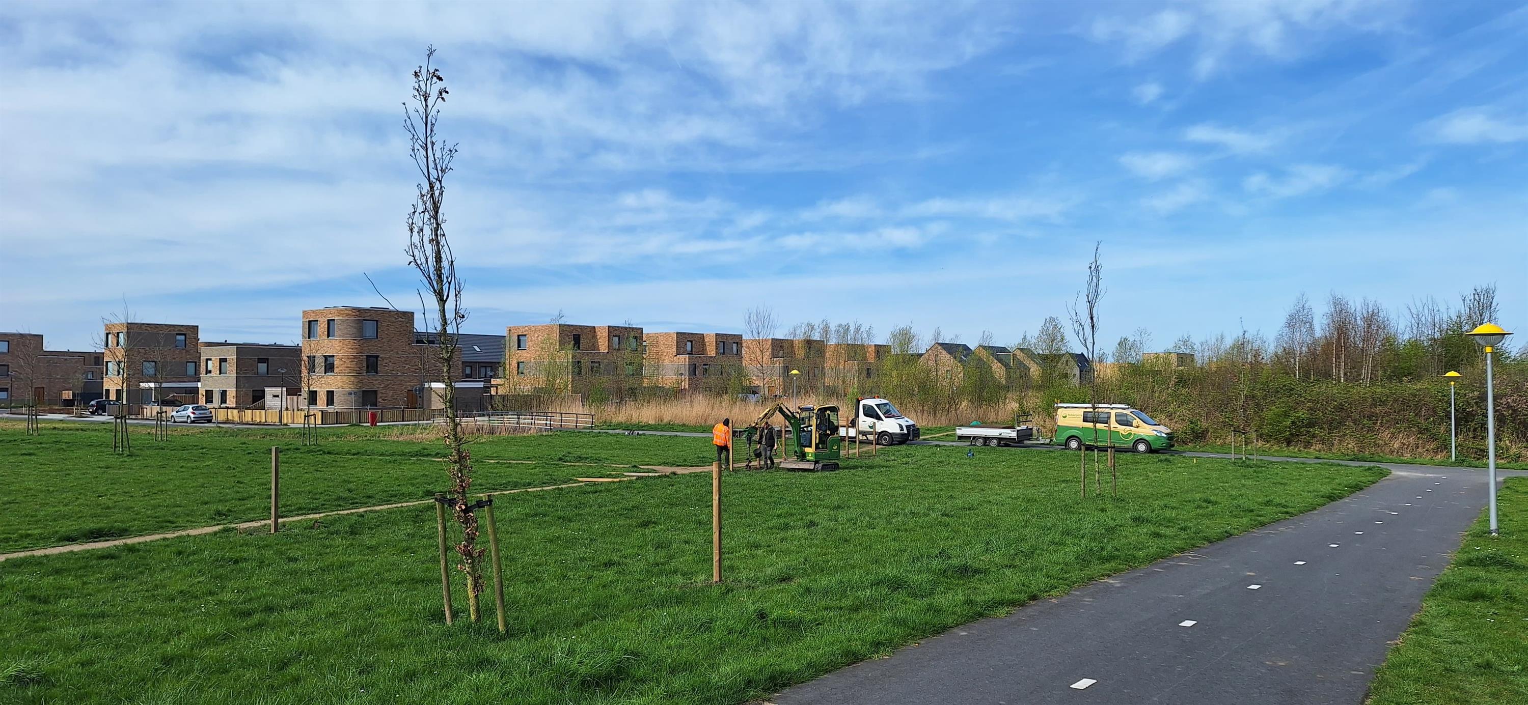 plek hondenveld Olmenpark