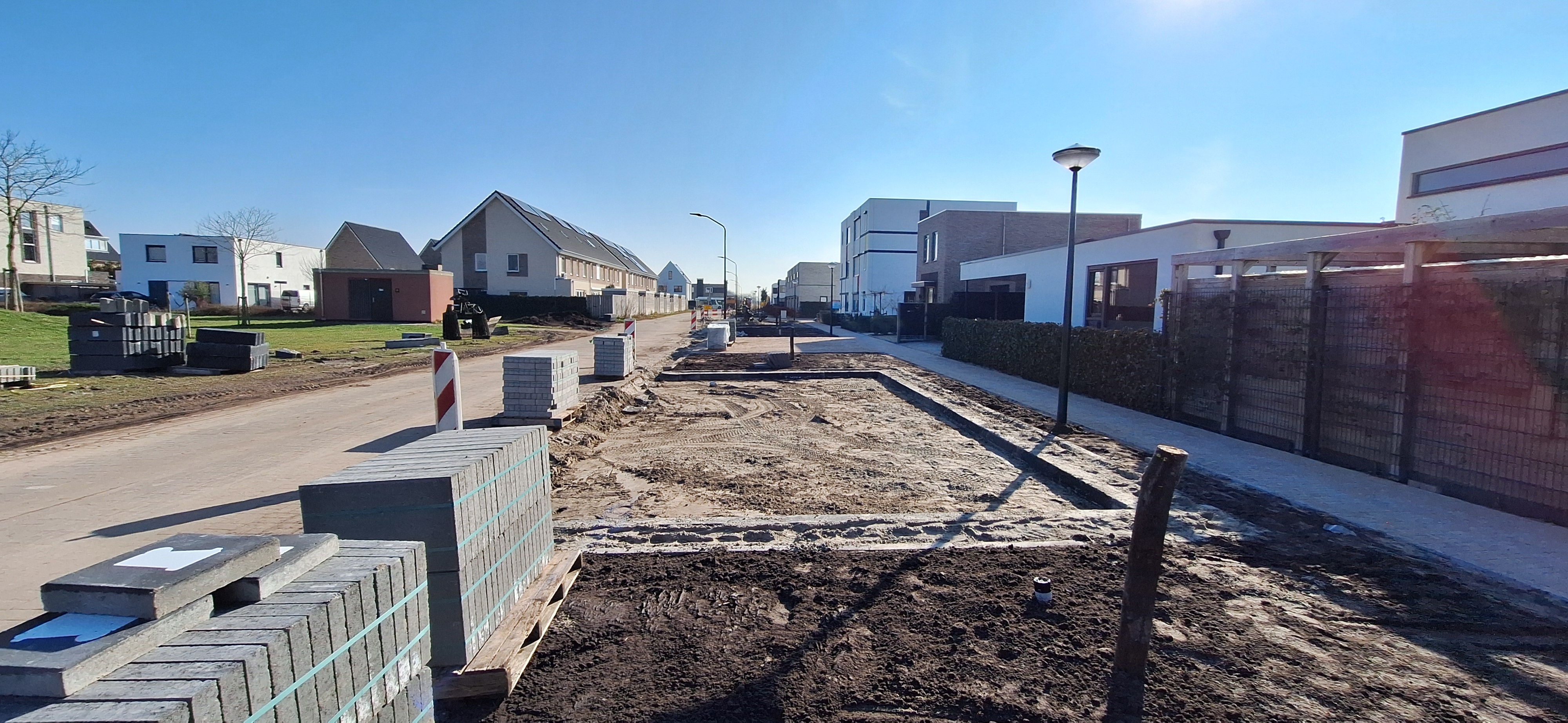 Parkeervakken aan De Koriander Warande