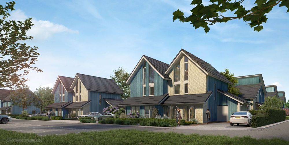 Impressie nieuwbouwproject Verbleu Groot Nooten Warande