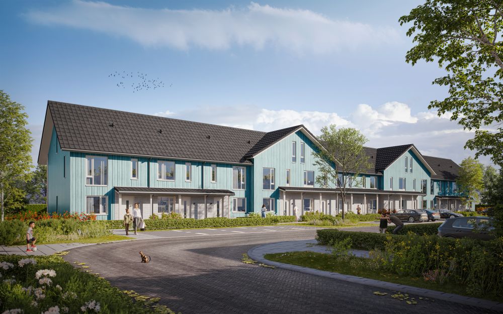 Impressies nieuwbouw Centrada