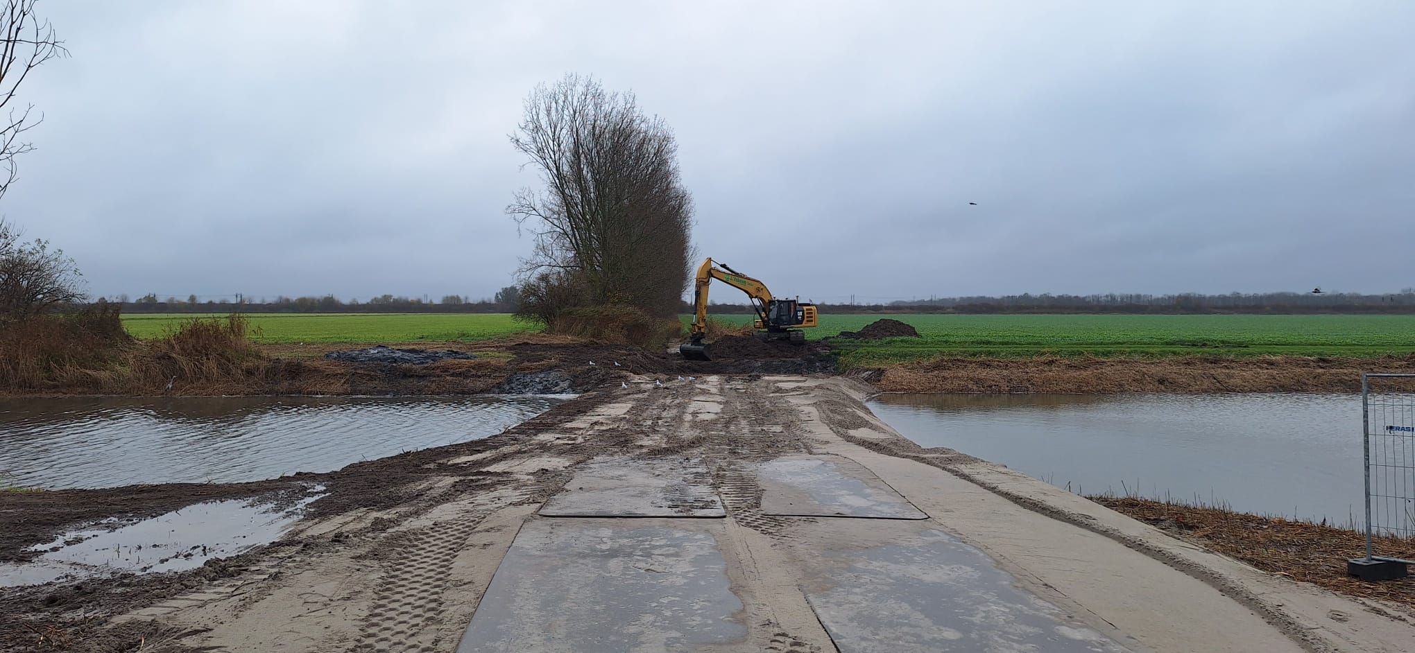 Werkzaamheden tijdelijke school Zuiderhage