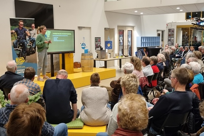 Presentatie tijdens de informatieavond
