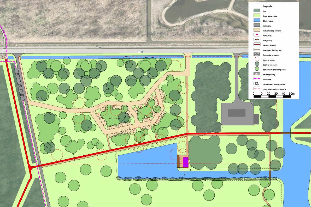 Plattegrond poortlocatie
