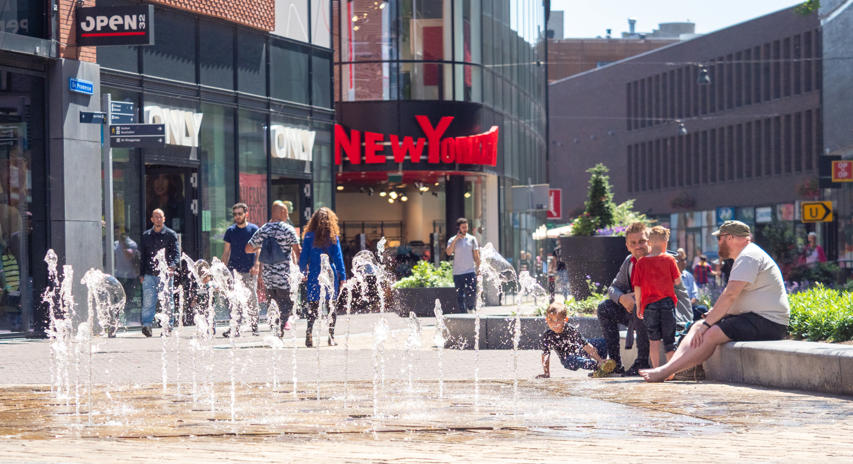 Fonteintjes in het Stadshart