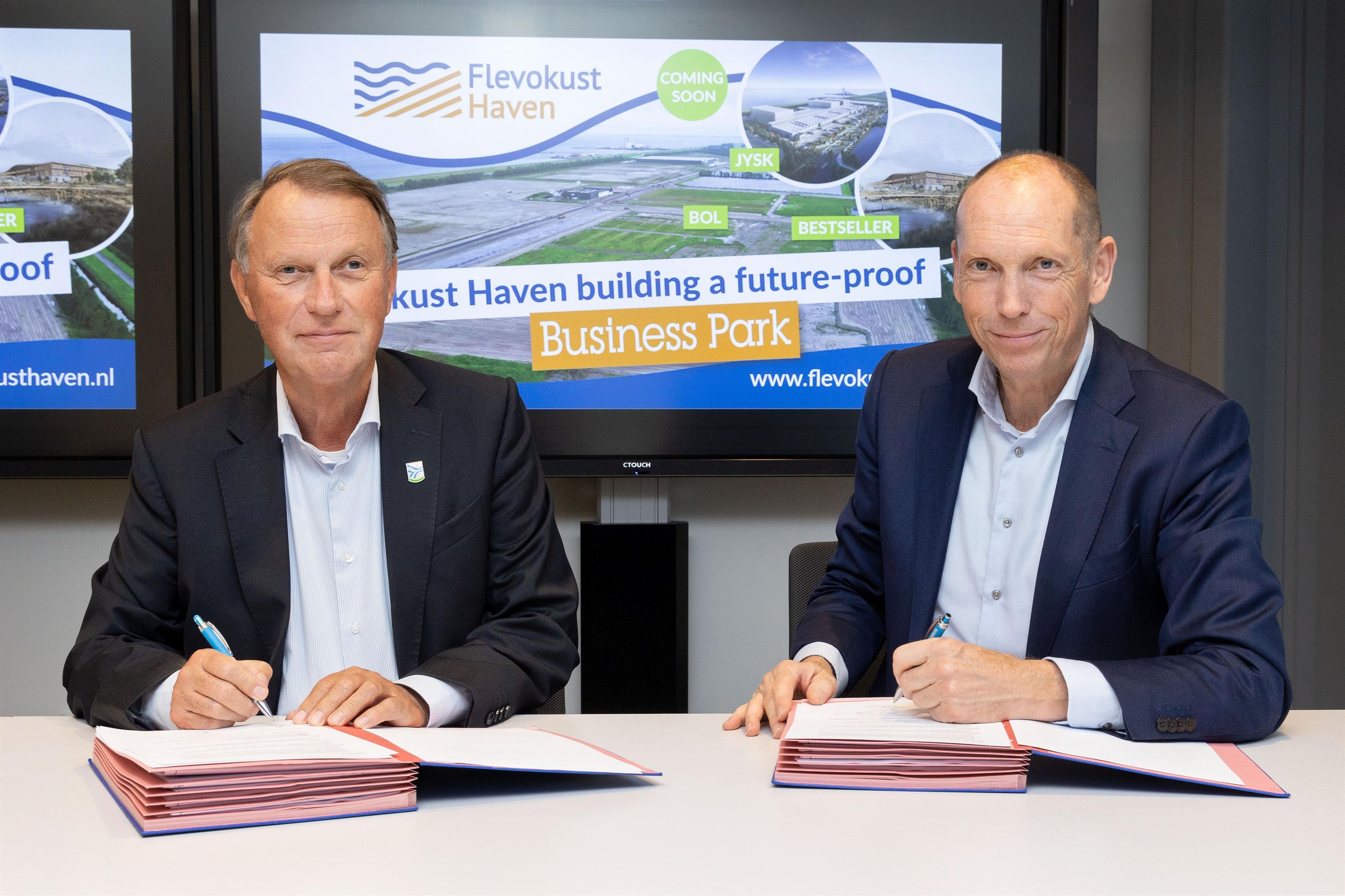 Ondertekening ontwikkeling Houtribweg