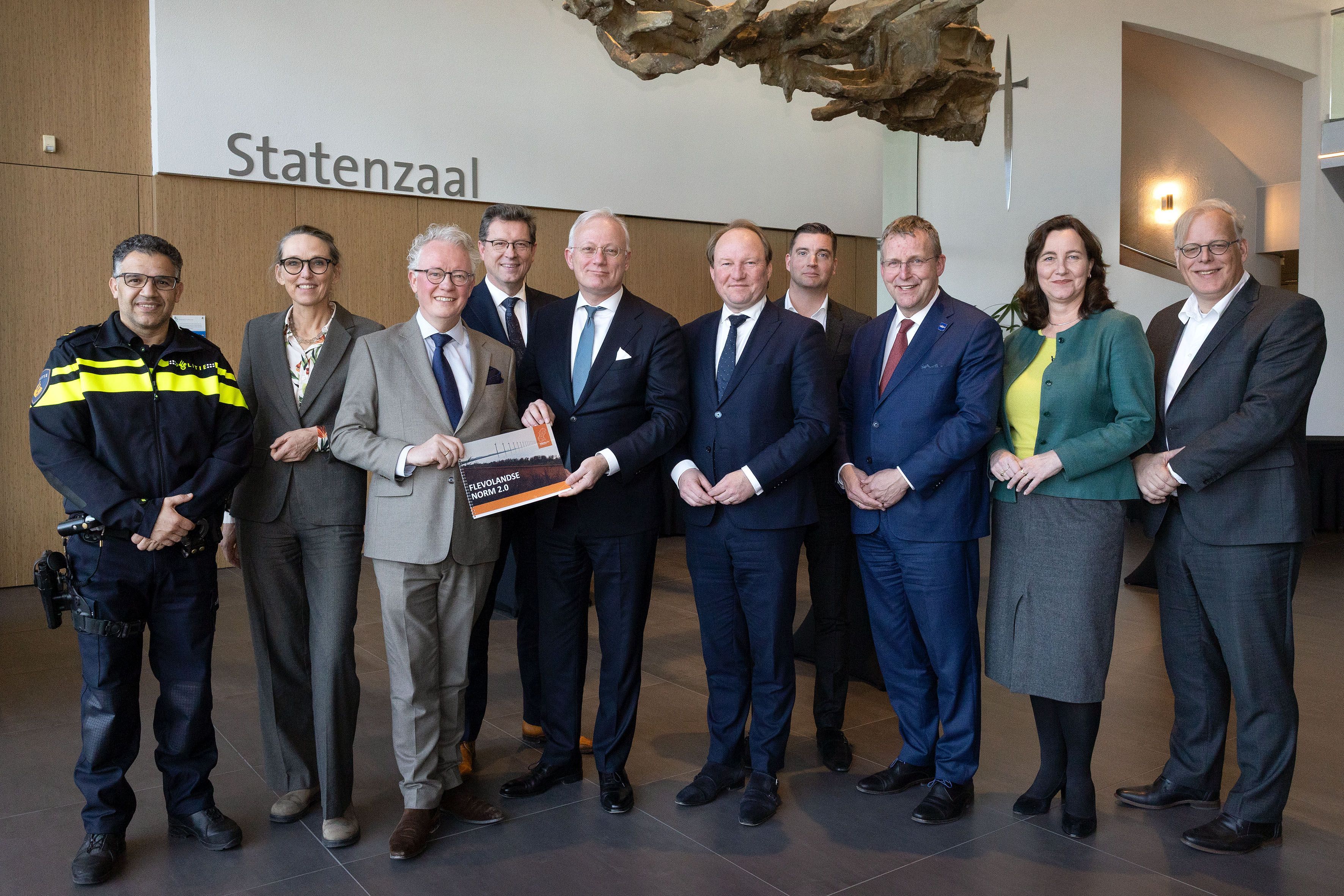 Alle ondertekenaars van de norm