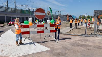 Heropening Middenweg