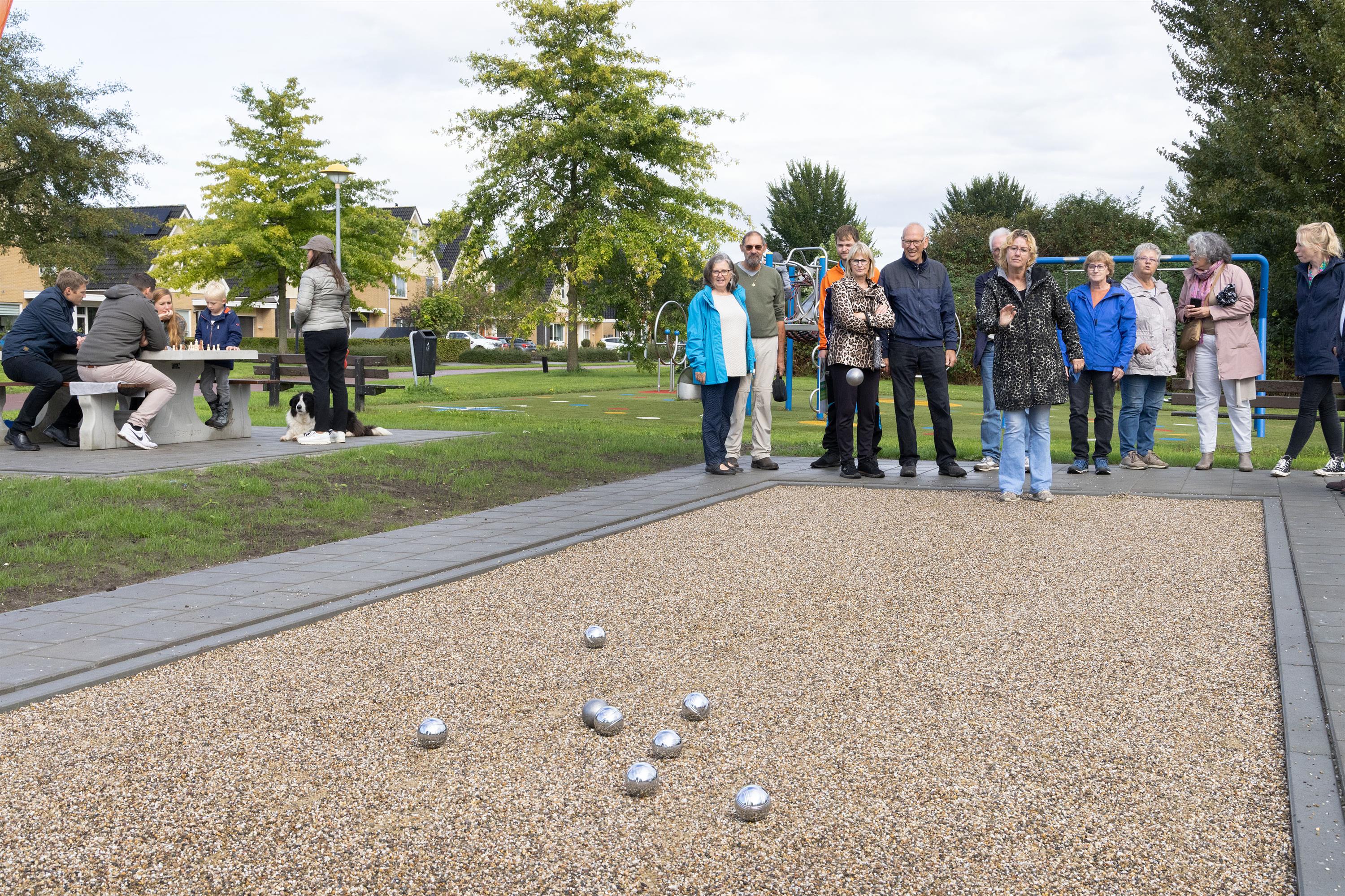 Jeu de boules baan in Lelystad