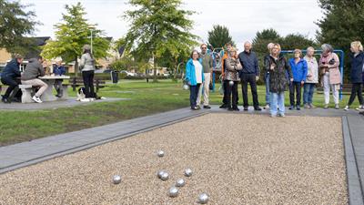 Jeu de boules baan in Lelystad