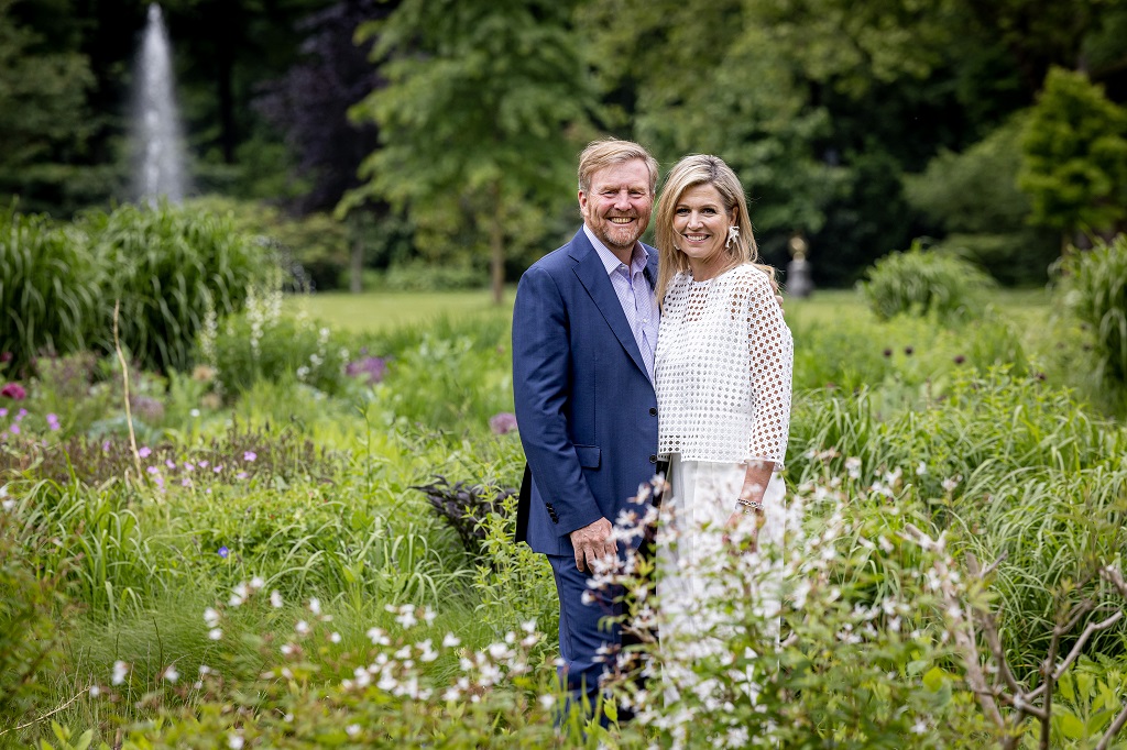 Zijne Majesteit de Koning en Hare Majesteit Koningin Máxima (foto: RVD - Patrick van Katwijk)