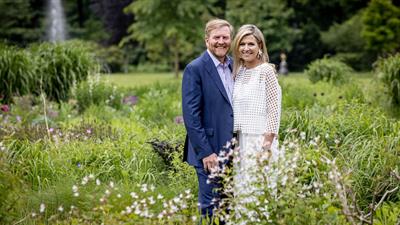 Zijne Majesteit de Koning en Hare Majesteit Koningin Máxima (foto: RVD - Patrick van Katwijk)