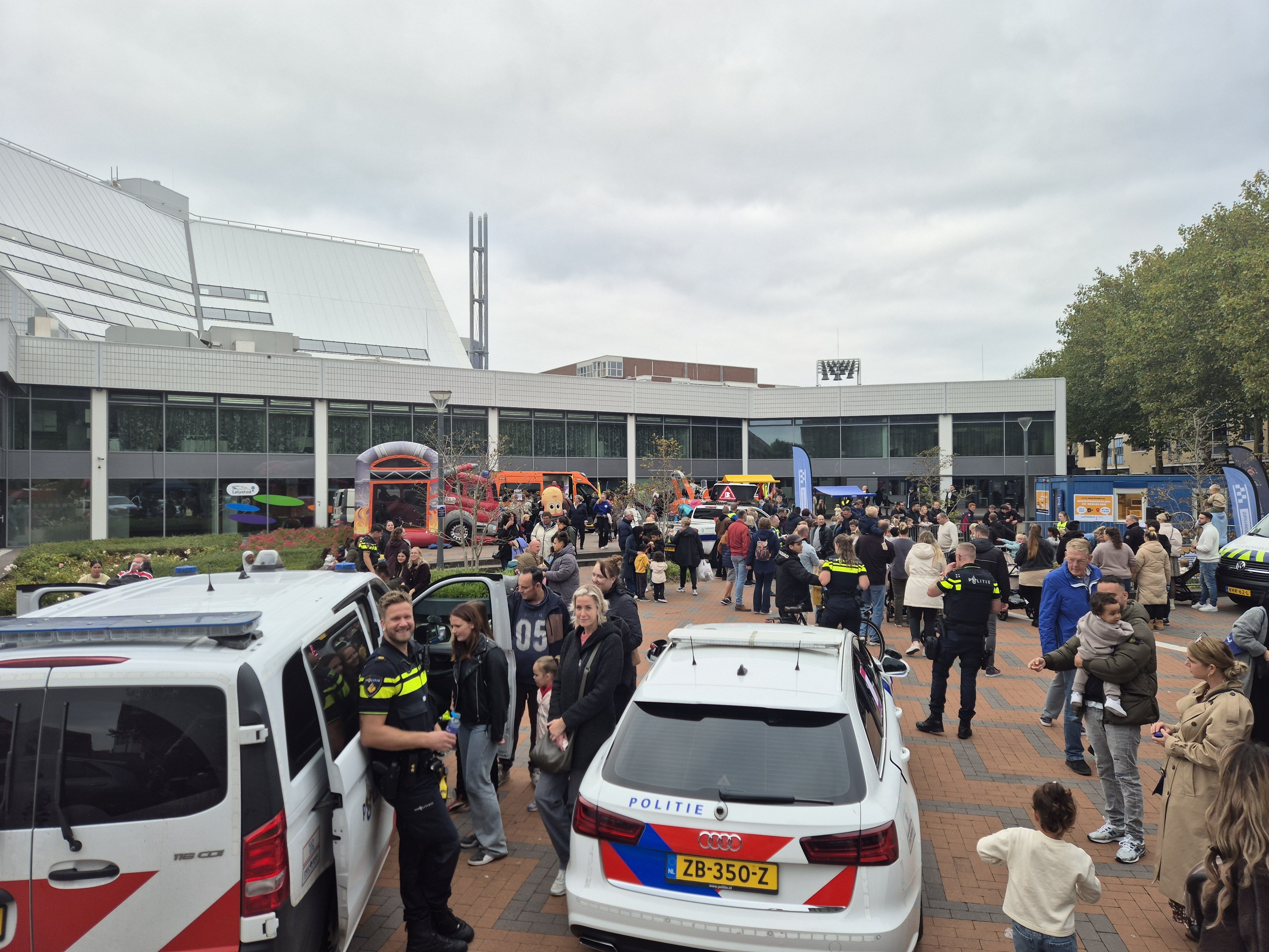 Sfeerimpressie van de veiligheidsmarkt