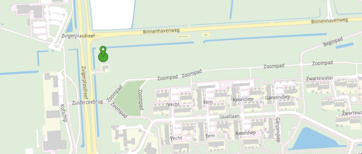 Voorkeurslocatie regelstation
