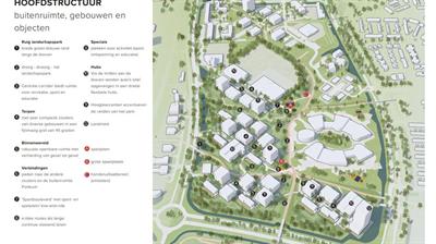 Plattegrond Campus Midden gebied