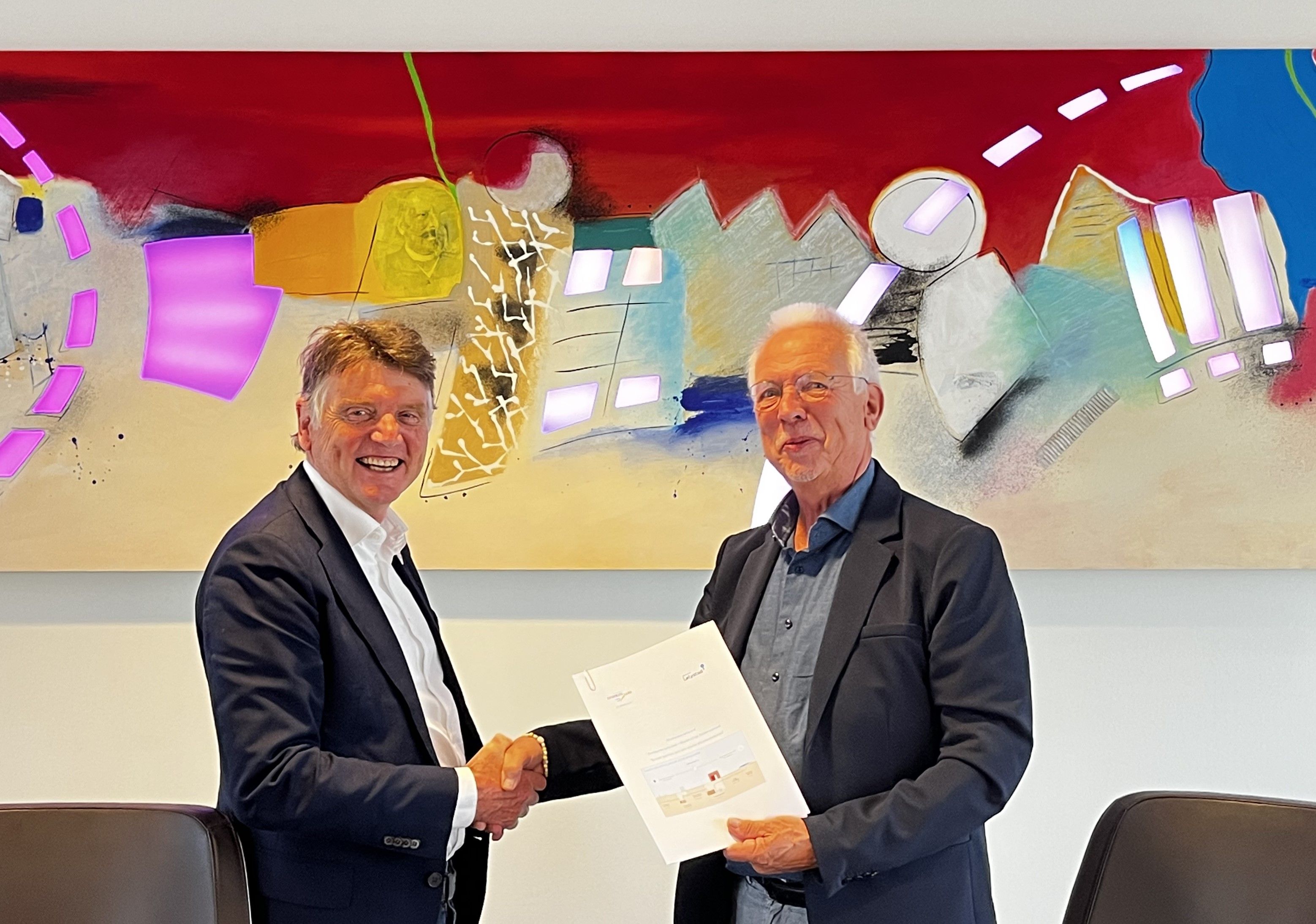 De ondertekening