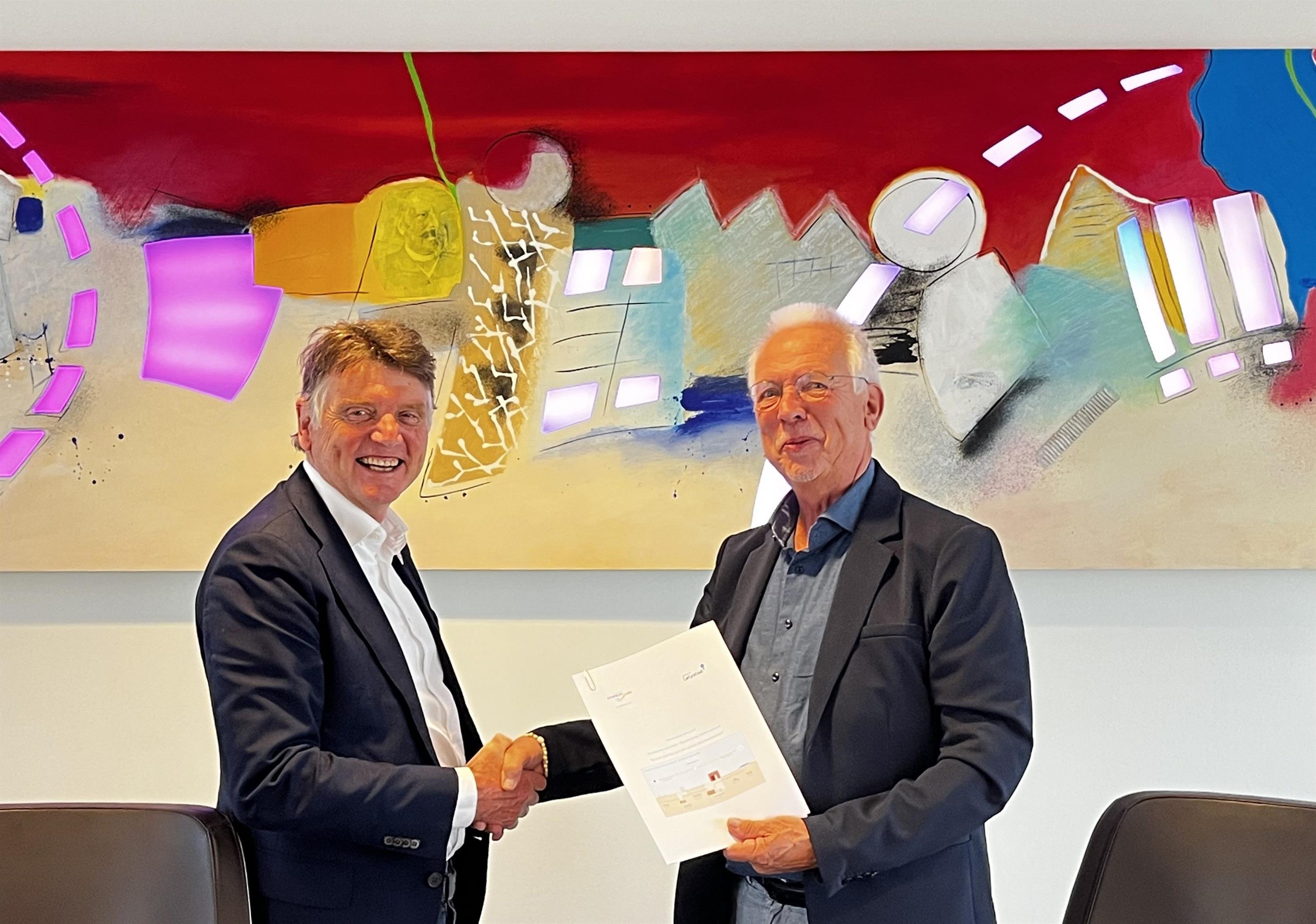 De ondertekening