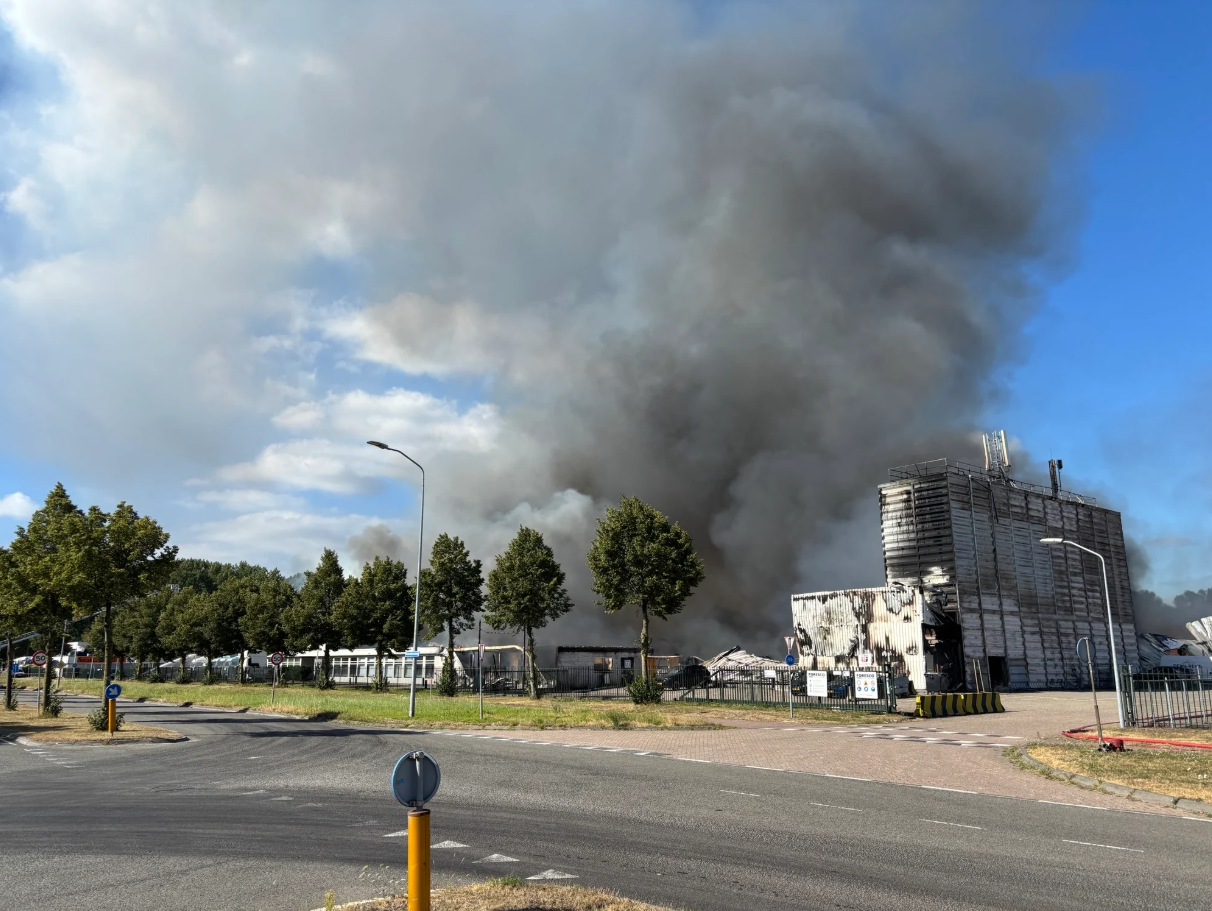 Brand Binnenhavenweg