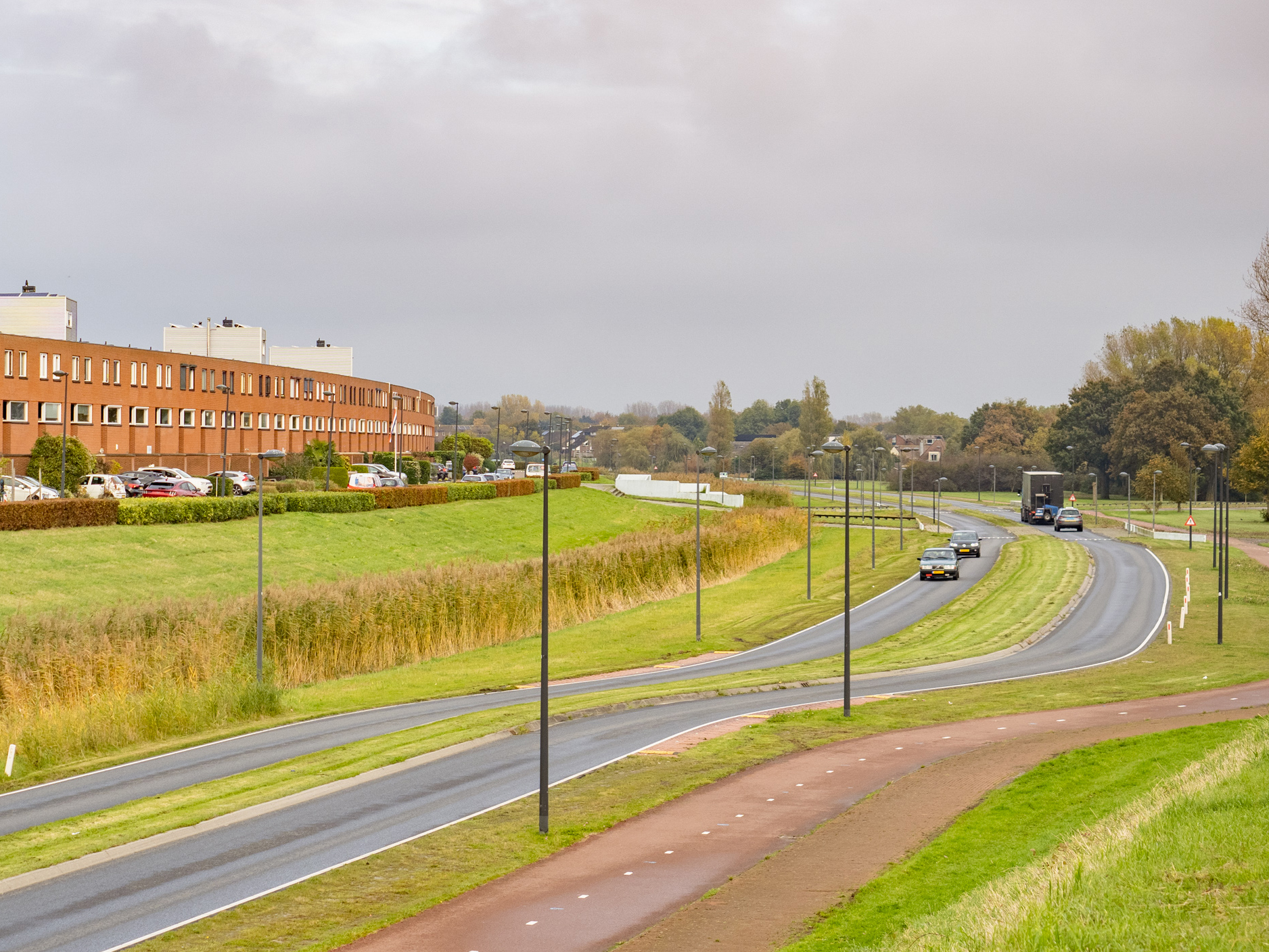 Verkeer op de Houtribweg