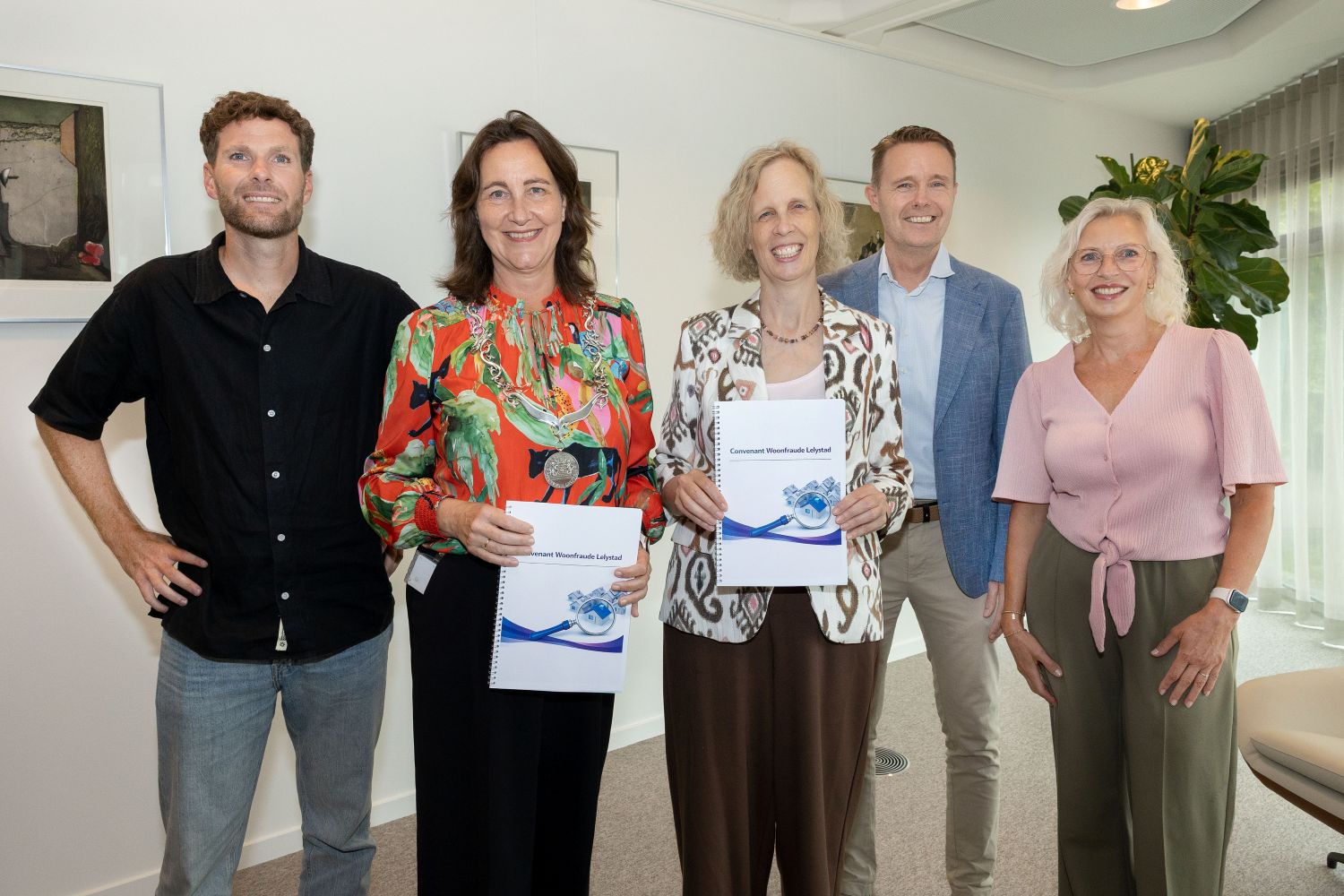 Ondertekening convenant woonfraude