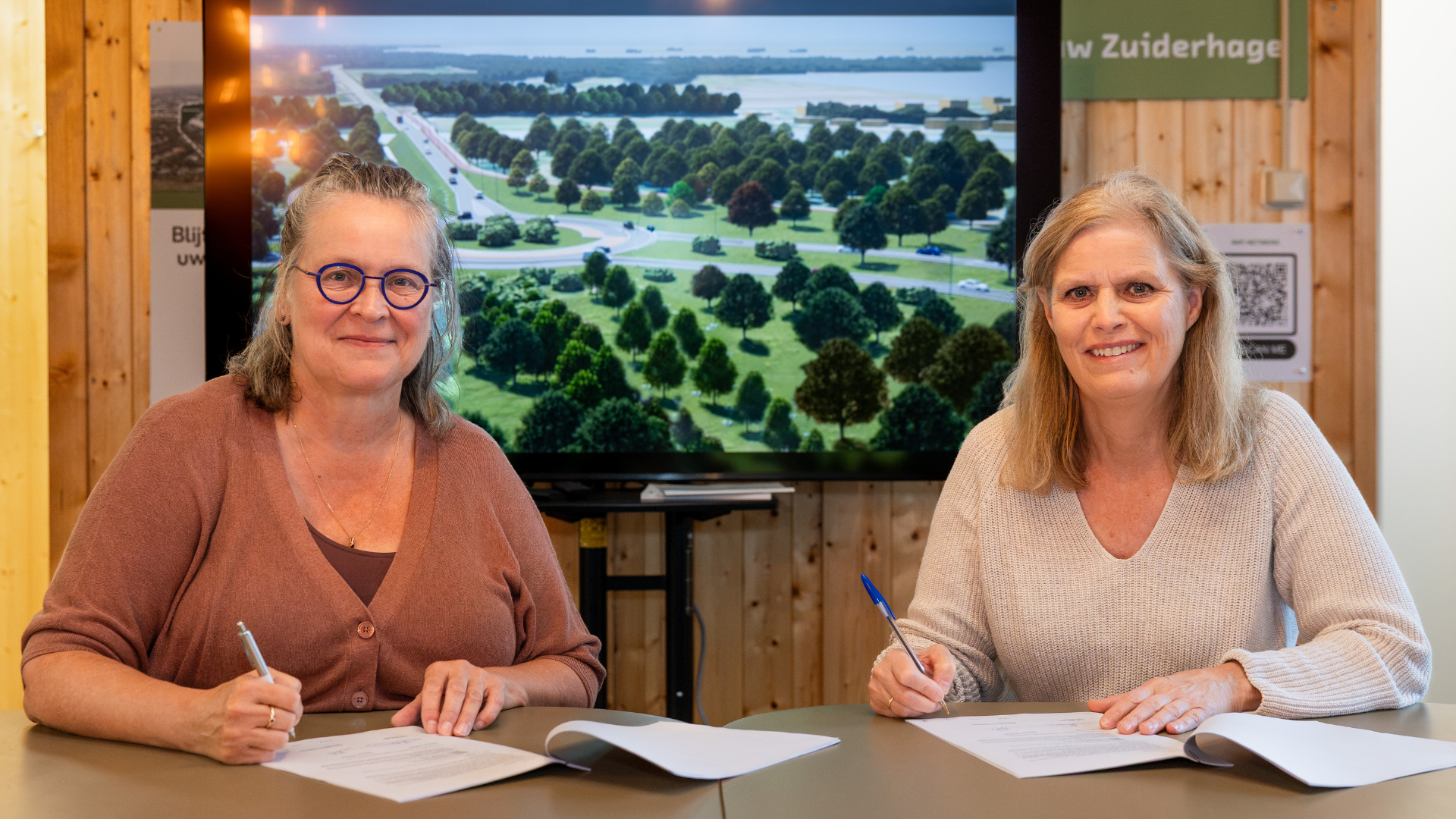 Ondertekening rondweg Lelystad ZuiD