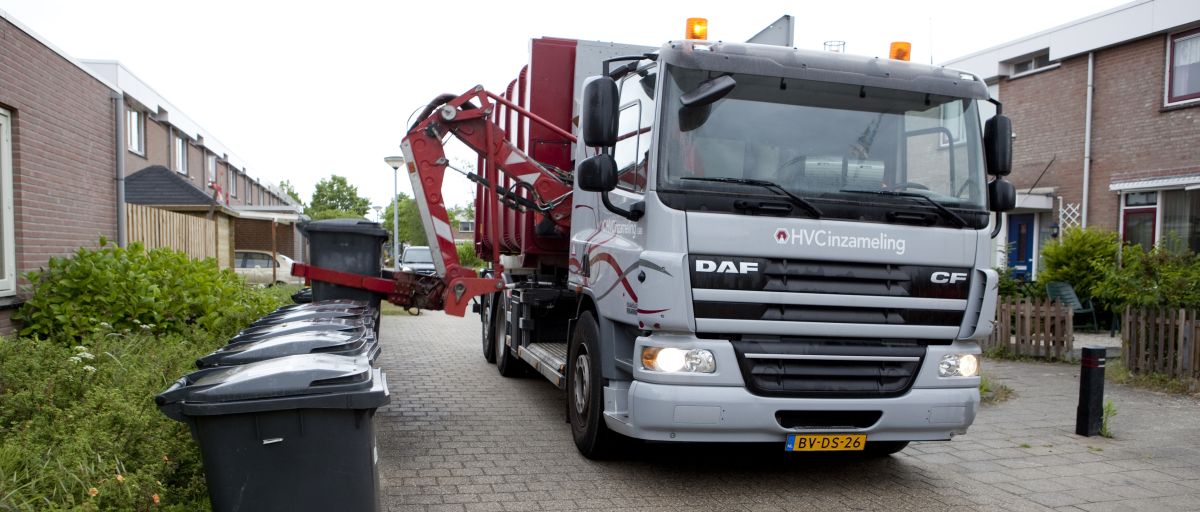 Afvalwagen van HVC