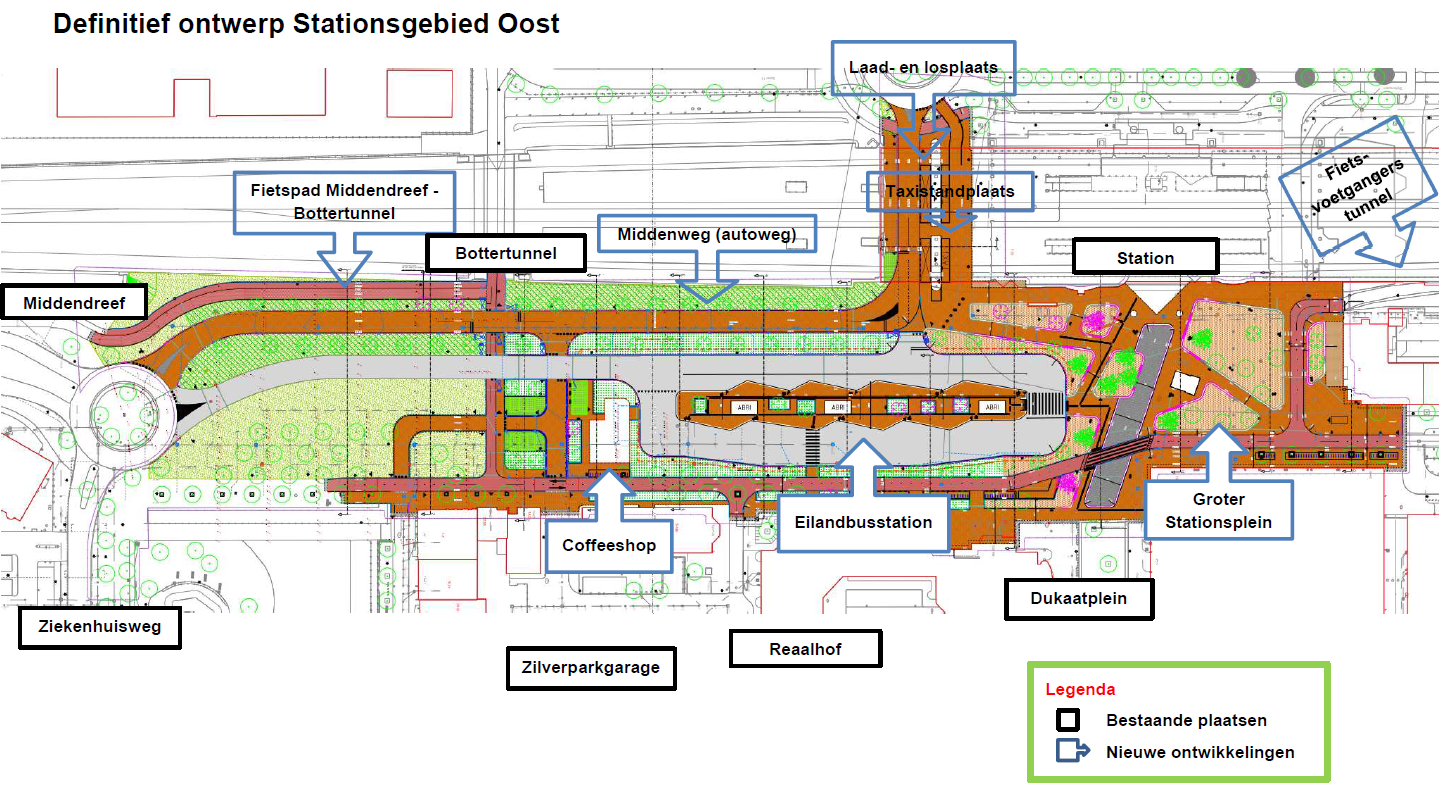 Definitief ontwerp Stationsgebied Oost