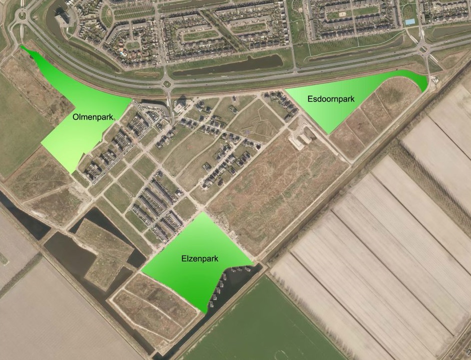 Parklocaties Warande