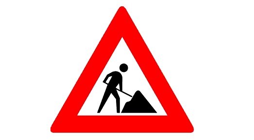 Verkeersbord werkzaamheden