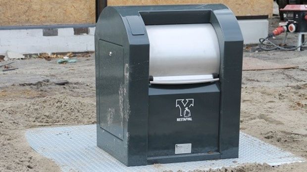 Ondergrondse afvalcontainer