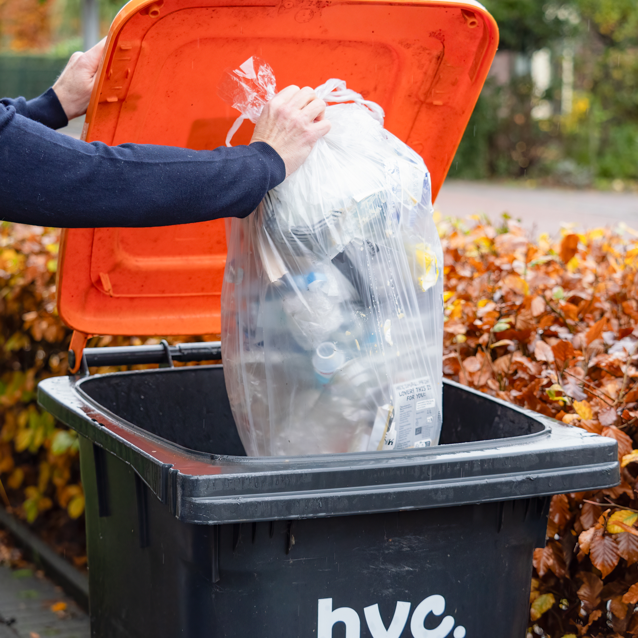 Bak voor plastic afval